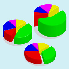 Obraz premium chart.