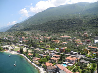 Obraz premium Malcesine am Gardasee