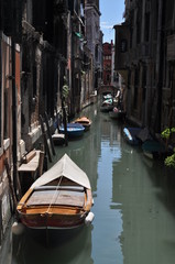 Fototapeta premium Kanal in Venedig