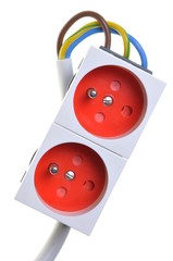 The electrical outlet safety power system