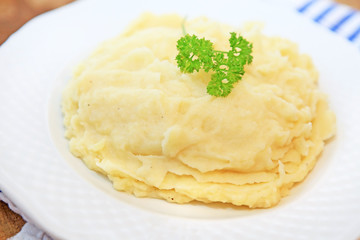Portion Kartoffelpüree