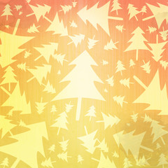 Christmas tree icon background and pattern
