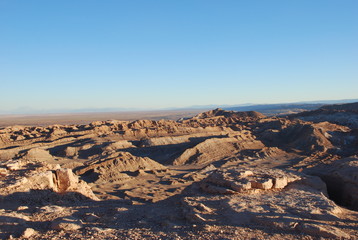 Fototapeta na wymiar Atacama Desert, Moon Valley
