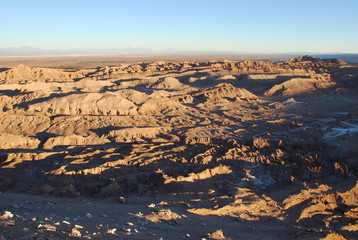 Fototapeta na wymiar Atacama Desert, Moon Valley
