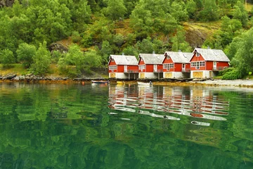 Foto op Plexiglas Scandinavian house © Marleen Wolters