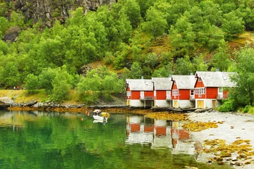 Foto op Plexiglas Scandinavian house © Marleen Wolters