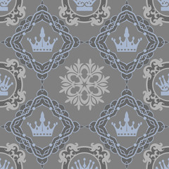 Seamless Vintage. Wallpaper Pattern. Vector