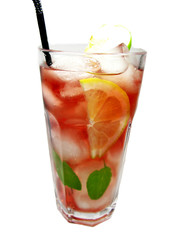 red lemonade cocktail