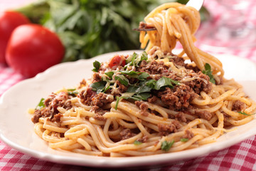 Spaghetti bolognese