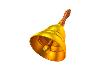 Golden Hand Bell