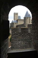La citadella di Carcassonne patrimonio mondiale dell'UNESCO