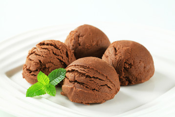 Chocolate ice cream