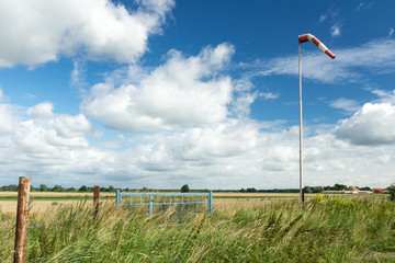Windsack, regionaler Flugplatz
