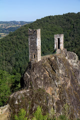 Château de Peyrusse le Roc, Aveyron, France.