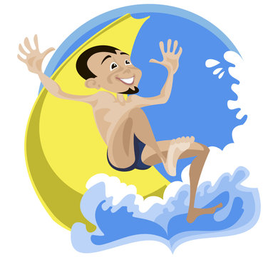 recommend clip art: A water park