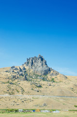 Besh Barmag mountain in Azerbaijan