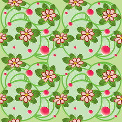 wallpaper flowers, seamless