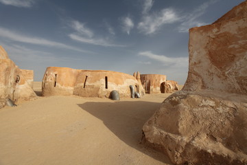 town in the Sahara Desert, Tunisia