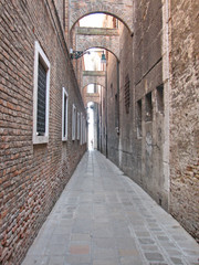 Fototapeta na wymiar street in the Centre of Venice