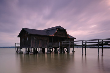 Abends am See