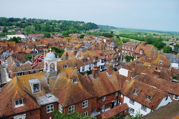 Tiled rooftops, Rye, England