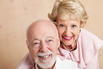 Senior Couple - Closeup Portrait