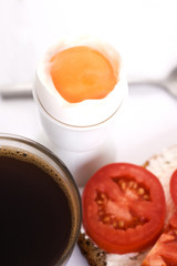 coffee and egg