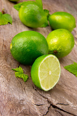 Fresh limes