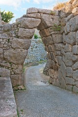 Arco a sesto acuto- Civitavecchia l'Acropoli di Arpino - obrazy, fototapety, plakaty