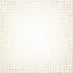 beige canvas texture with delicate grid, white background