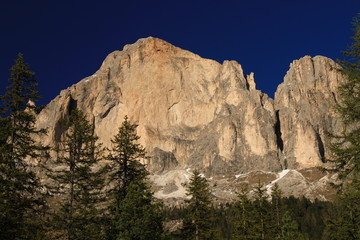 Dolomiten - Panorama vom Rosengarten