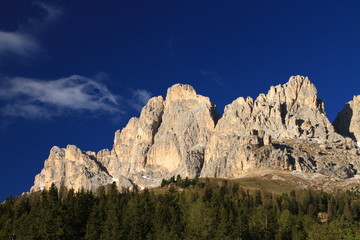Dolomiten - Panorama vom Rosengarten