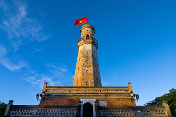 Flagpole in Nam Dinh, Vietnam