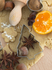 making gingerbread