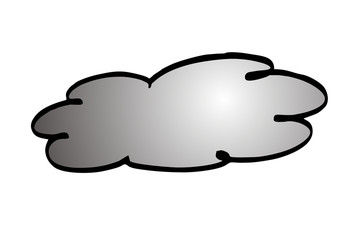 graue Wolke, Illustration
