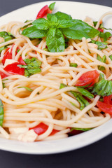 Vegetarian spaghetti