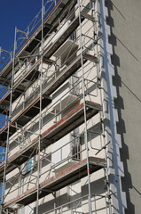 France, renovation of a building in Les Mureaux