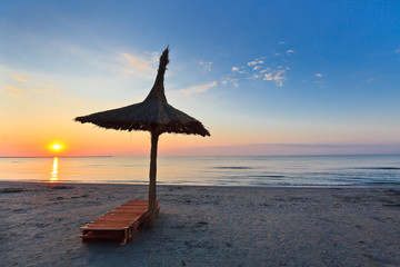 sunrise on the beach