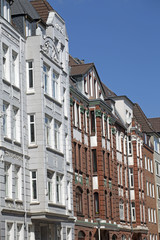 Gründerzeitarchitektur in Kiel, Deutschland