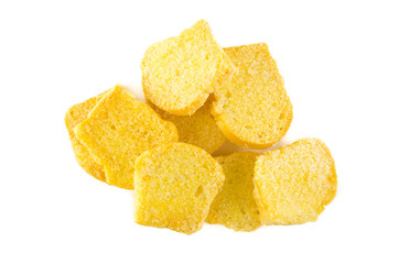 yellow sweet biscuits