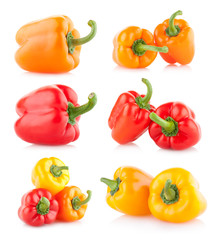 collection of bell peppers
