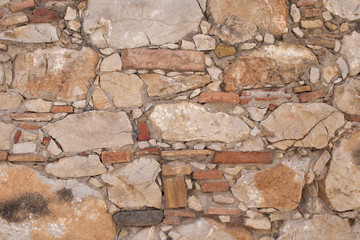 Fondo pared de piedra