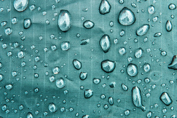Drops on fabric