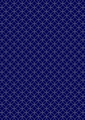 Japanese pattern "七宝"