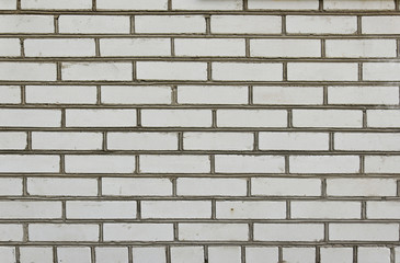 white brick wall
