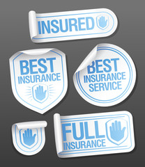 Best insurance service stickers.
