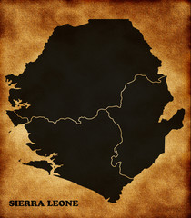 Map of Sierra Leone