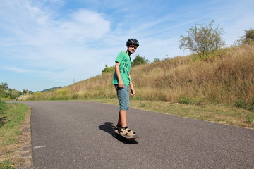 Skateboard fahren