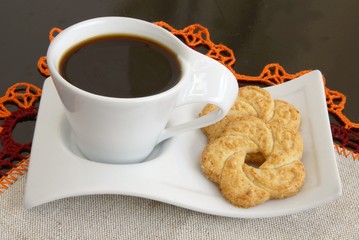 coffee and cookies