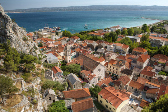 Omis widok na miasto